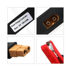 Портативна сонячна панель DOKIO 160W Контролер 12V Складний вологозахист