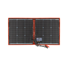 Портативна сонячна панель DOKIO FFSP-80W з контролером, вологозахищена, складана