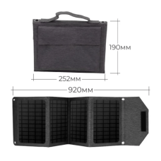 Портативна сонячна панель EcoSun 24W