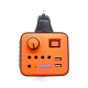 Портативна сонячна панель RT905 3W Ліхтар Повербанк Bluetooth MP3 FM TFcard