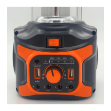Портативна сонячна панель RT911 3W Туристичний ліхтар Повербанк Bluetooth MP3 FM SDcard
