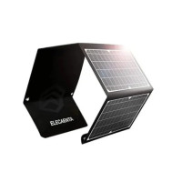 Портативна сонячна панель Solar board LSFC-30 30W з 3 USB-портами (Чорний)