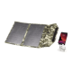Портативний сонячний зарядний пристрій Dasolar 20W / 2xUSB / 1хType-C PD - Camouflage