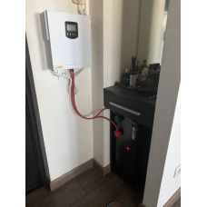 Комплект резервного живлення 3 кВт 24В з акумулятором LiFePO₄ EVE 280Ah (7,5 кВт·год) Solarverse Ampere 1 MPPT 220V