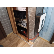 Комплект резервного живлення 3 кВт 24В з акумулятором LiFePO₄ EVE 280Ah (7,5 кВт·год) Solarverse Ampere 1 MPPT 220V