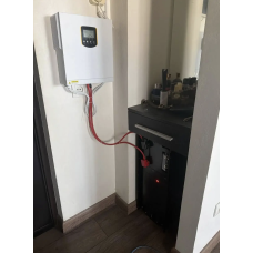 Комплект резервного живлення 8 кВт·год 24В з акумулятором LiFePO₄ EVE 280Ah та JK Smart BMS 200A