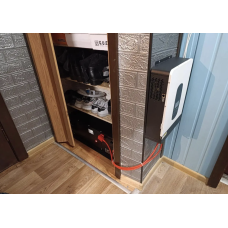 Комплект резервного живлення 8 кВт·год 24В з акумулятором LiFePO₄ EVE 280Ah та JK Smart BMS 200A
