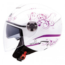 MT Helmets City Eleven Bella white / purple