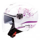 MT Helmets City Eleven Bella white / purple