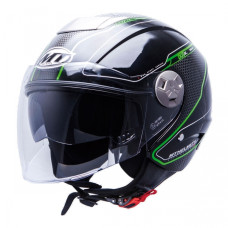 MT Helmets City Eleven Dynamic black / fluor green