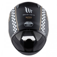 MT Helmets MATRIX Cafe Racer matt black