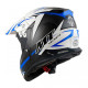 MT Helmets Synchrony Steel black / white / blue