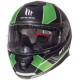 MT Helmets Thunder 3 Trace Matt Black Fluor Green