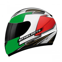 MT Helmets Thunder Tifosi white