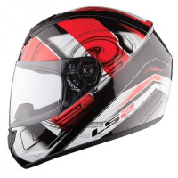 Шолом LS2 FF351 Action Black-Red