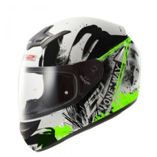 Шолом LS2 FF352 Rookie One White-Green Fluo
