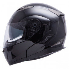 MT Helmets Flux Solid black