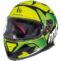MT Helmets Thunder 3 Torn gloss fluor yellow / fluor green