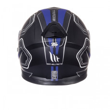 MT Helmets Thunder 3 Trace Matt Black Blue