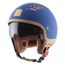 MT Helmets Cosmo Solid rubber blue