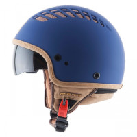 MT Helmets Cosmo Solid rubber blue