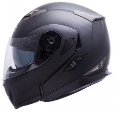 MT Helmets Flux Solid matt black