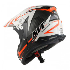 MT Helmets Synchrony Steel black / white / orange