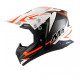 MT Helmets Synchrony Steel black / white / orange