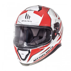 MT Helmets Thunder 3 Effect gloss pearl white / red
