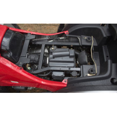 Квадроцикл Linhai 550 EFI Сіро-червоний