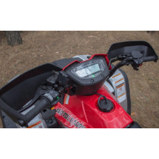 Квадроцикл Linhai 550 EFI Сіро-червоний