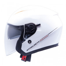 MT Helmets Bolevard Solid white