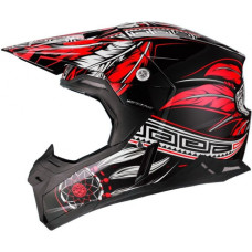 MT Helmets Synchrony Native black / red