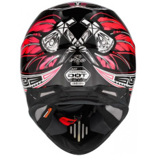 MT Helmets Synchrony Native black / red