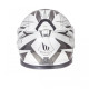 MT Helmets Thunder 3 Effect gloss pearl white / silver anthracite