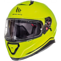 MT Helmets Thunder 3 Solid hi-viz yellow