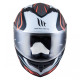 MT Helmets BLADE SV Alpha gloss black / white / fluor orange