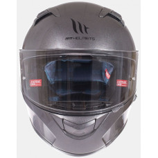 MT Helmets KRE SV Solid gloss titanium