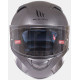MT Helmets KRE SV Solid gloss titanium