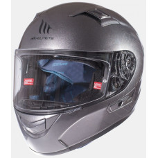 MT Helmets KRE SV Solid gloss titanium