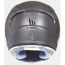 MT Helmets KRE SV Solid gloss titanium