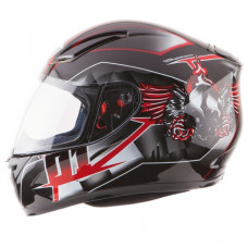 MT Helmets Revenge Split black / grey / red