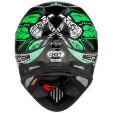 MT Helmets Synchrony Native black / fluor green