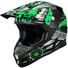 MT Helmets Synchrony Native black / fluor green