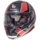 MT Helmets Thunder 3 Trace Matt Black Red