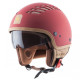 MT Helmets Cosmo Solid rubber red