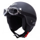MT Helmets Custom Rider Solid black
