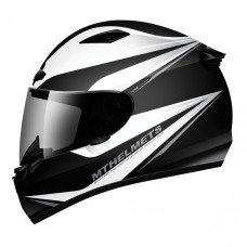 MT Helmets MATRIX Incisor gloss black / white / silver