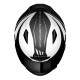 MT Helmets MATRIX Incisor gloss black / white / silver