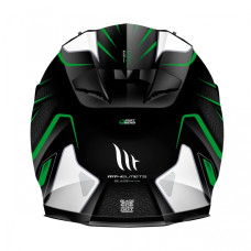 MT Helmets BLADE SV Alpha gloss black / white / fluor green